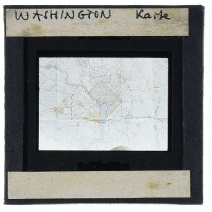 Washington, Stadtkarte
