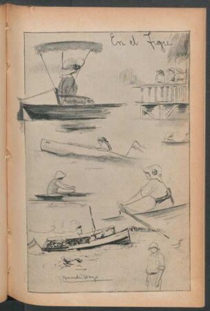 En el Tigre - [Dibujo]