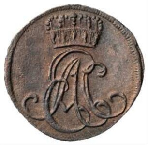 Fundmünze, Heller, 1757