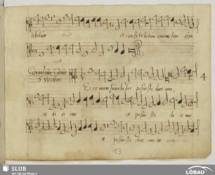 Canis, Cornelius: Ecce mensurabiles posuisti