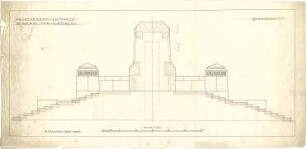 Pfann, Paul; Nürnberg; Prinzregent-Luitpold-Denkmal - Querschnitt