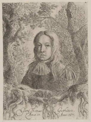 Bildnis des Georg Thomas Gutthäter