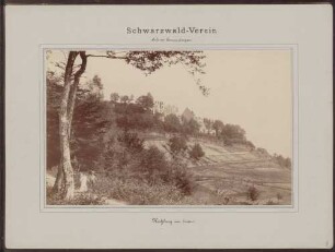 Hochburg bei Emmendingen von Süden