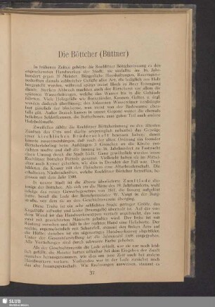 Die Böttcher (Büttner)