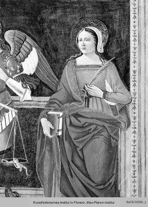 Erzengel Michael und heilige Katharina
