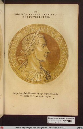 Marcus Aurelius Severus Alexander.