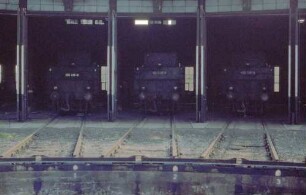 Bw Crailsheim Lok 052 406 Lok 051 415 Lok 050 089 Ringschuppen