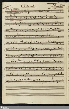 55. Cavatina: Oh che notte tetra e oscura / Piccinni, N.