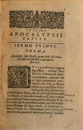 Conciones vigintitres in tria prima Apocalypsis capita