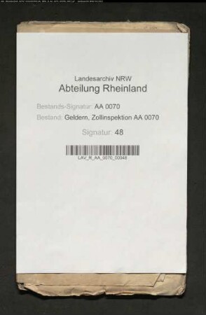 Einreichung der monatlichen Journale; Dienstinstruktion für die Provinzialinspektoren
