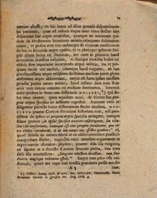 Diss. inaug. phys. chem. med. de corticis peruviani virtute propria atque specifica