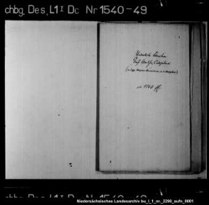 Korrespondenz des Grafen Adolf zu Holstein-Schaumburg, Koadjutor des Erzbistums Köln, betr. laufende Geschäfte