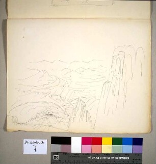 Landschaft mit Felsen