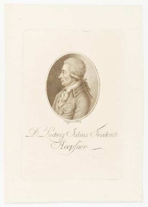Bildnis des Ludwig Julius Friederich Hoepfner