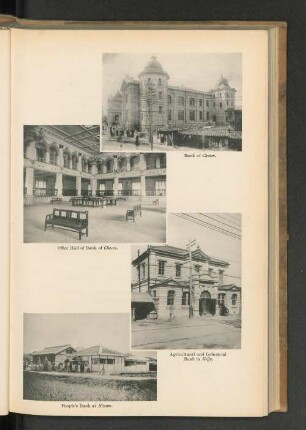 Office Hall of Bank of Chosen.