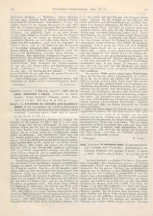 555-556 [Rezension] Legrain, Georges, L‘aile nord du pylône d‘Aménophis à Karnak