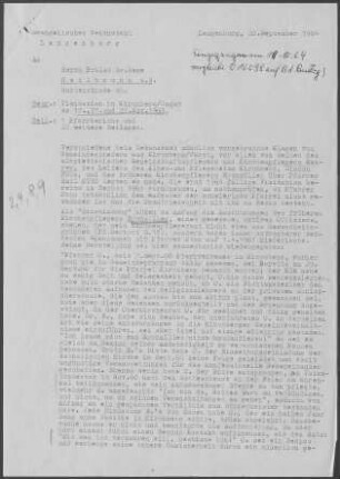 Kirchberg/Jagst mit Hornberg: Visitationsbericht mit Pfarrbericht 1963