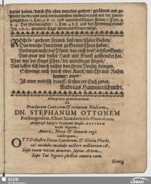 [Ehrengedichte]