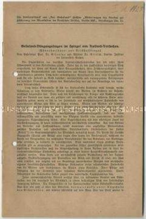 Grünland-Düngungsfragen im Spiegel von Freiland-Versuchen