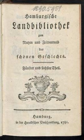 T. 1: Liebe ist ein wunderlich Ding; oder Geschichte der Familie Frank