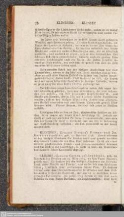 Klinger, Johann Gottlob