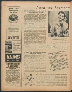 Para ser hermosa : Una página de belleza