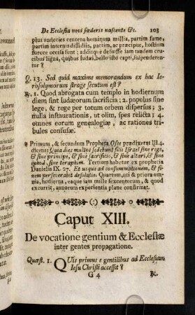 103-113, Caput XIII