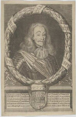 Bildnis des Ernestus, Herzog von Sachsen