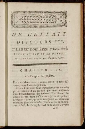 Chapitre IX. . - Chapitre XI.