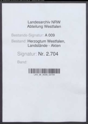 Landtagsprotokoll (Konzept)