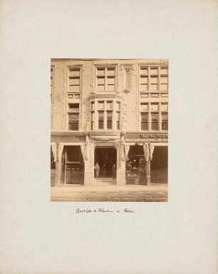 Wohn- und Geschäftshaus, Boston: Detail