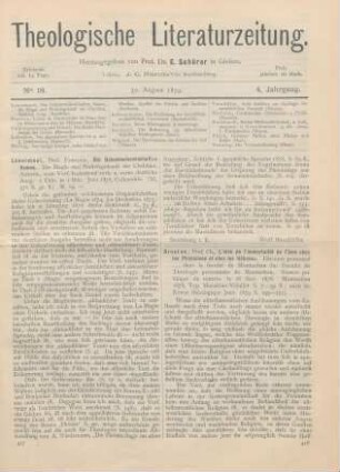418-419 [Rezension] Bruston, Ch., L’idée de l’immortalité de l’âme chez les Phéniciens et chez les Hébreux