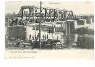 Eisenbahnbrücke in Christianstadt