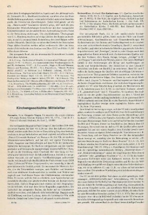 Kirchengeschichte: Mittelalter