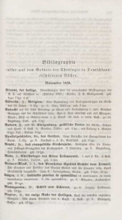 153-160 Bibliographie deutscher theologischer Bücher