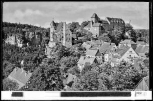 Jugendburg und Stadt Hohnstein