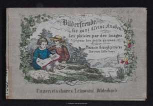 Bilderfreude für ganz kleine Knaben : unzerreissbares Leinwand Bilderbuch
