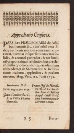 Approbatio Censoris