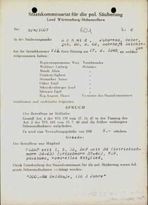 Schmid, Johannes