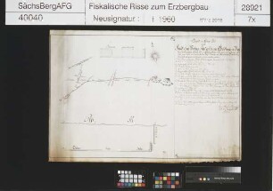 Friedlicher Vertrag Fundgrube am Goldberg bei St. Michaelis, Abteufen eines Tageschachtes
