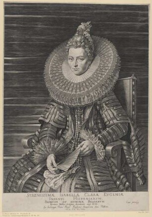 Bildnis der Isabella Clara Evgenia
