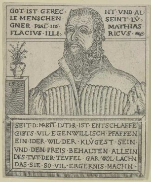 Bildnis des Matthias Flacius