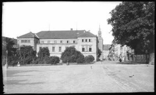 Bautzen. Stadttheater, Lauenturm, Schulstraße