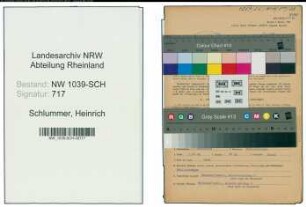 Entnazifizierung Heinrich Schlummer , geb. 18.04.1911 (Postschaffner)