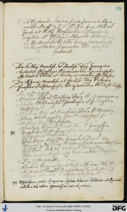 [fol. 254] Rektorat Johann Sigmund Stapf 1729