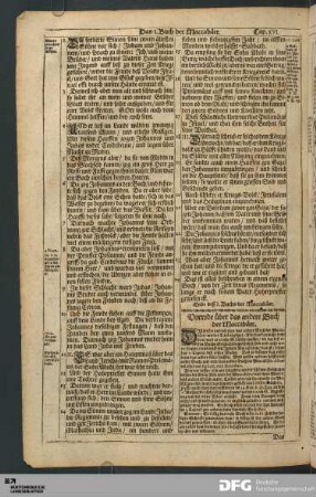 Das II. Buch der Maccabäer.