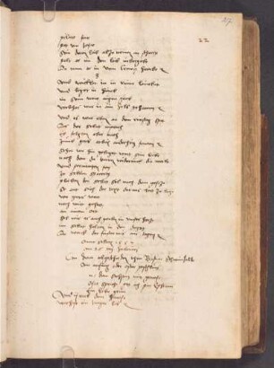 Ain anfang oder oster peschlues (13.03.1557); RSM 2S/5029a