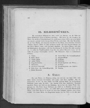 II. Silbermünzen.
