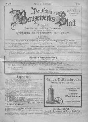 46. Jahrgang. No. 28