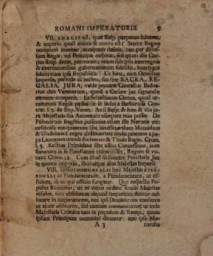 Alberti Gunzelii Disqvisitio De Majestate Romani Imperatoris. Vulgo: Von dem Ansehen und Vorzügen eines Römischen Kaysers : In Academia Wittebergensi Olim Habita